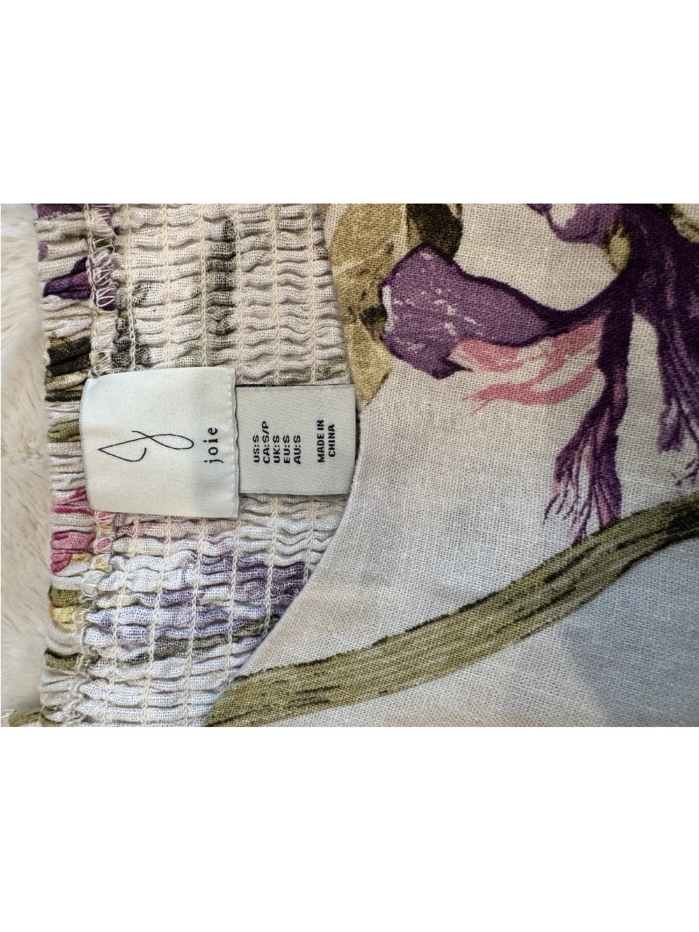 Joie Cream Floral Spaghetti-Strap Midi Dress - Picture 6 of 8